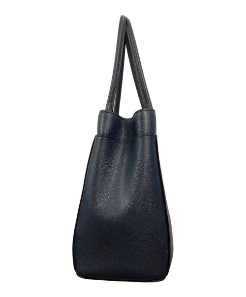 COACH（コーチ）COACH (コーチ) クロスグレインレザー トートバッグ/コーチ/F31474 ネイビーの古着・服飾アイテム