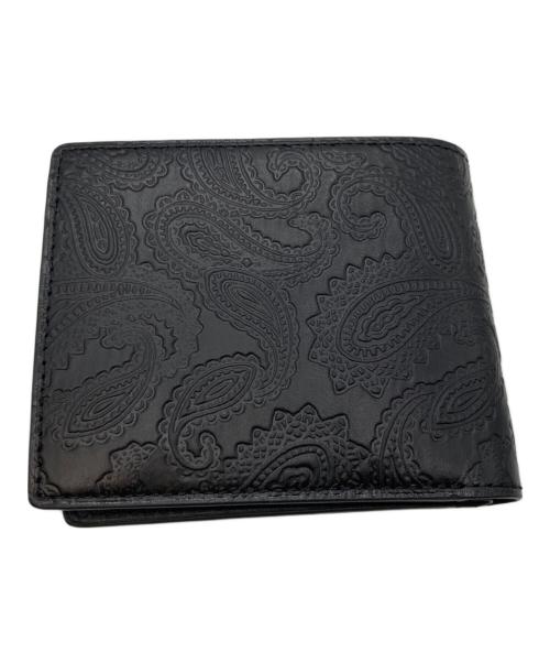 SUBCIETY（サブサエティ）SUBCIETY (サブサエティ) Paisley Wallet/サブサエティ ブラックの古着・服飾アイテム