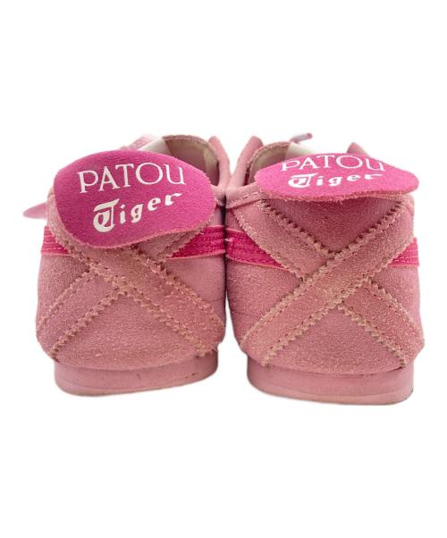 Onitsuka Tiger（オニツカタイガー）Onitsuka Tiger (オニツカタイガー) patou (パトゥ) ローカットスニーカー/オニツカタイガー/パトゥ/1183C380/MEXICO'66 ピンク サイズ:24.5cmの古着・服飾アイテム