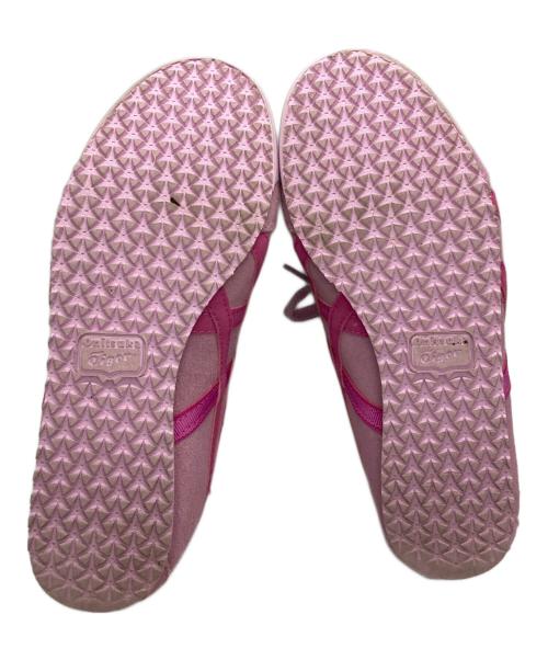 Onitsuka Tiger（オニツカタイガー）Onitsuka Tiger (オニツカタイガー) patou (パトゥ) ローカットスニーカー/オニツカタイガー/パトゥ/1183C380/MEXICO'66 ピンク サイズ:24.5cmの古着・服飾アイテム
