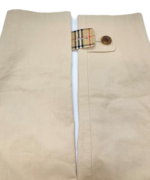 BURBERRY BLUE LABEL（バーバリー ブルー レーベル）BURBERRY BLUE LABEL (バーバリーロンドンブルーレーベル) 裏ノバチェックステンカラーコート/バーバリーロンドンブルーレーベル/FNF-38-510 ベージュ サイズ:40の古着・服飾アイテム