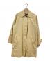 BURBERRY BLUE LABEL（バーバリーロンドンブルーレーベル）の古着「裏ノバチェックステンカラーコート/バーバリーロンドンブルーレーベル/FNF-38-510」｜ベージュ