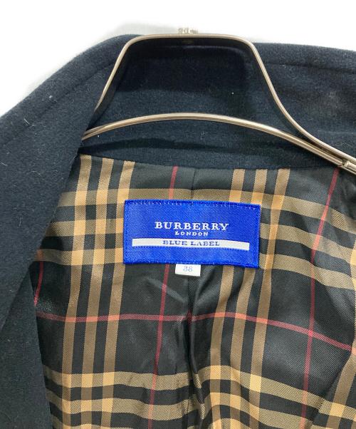 BURBERRY BLUE LABEL（バーバリー ブルー レーベル）BURBERRY BLUE LABEL (バーバリーロンドンブルーレーベル) フルジップジャケット ブラック サイズ:38の古着・服飾アイテム