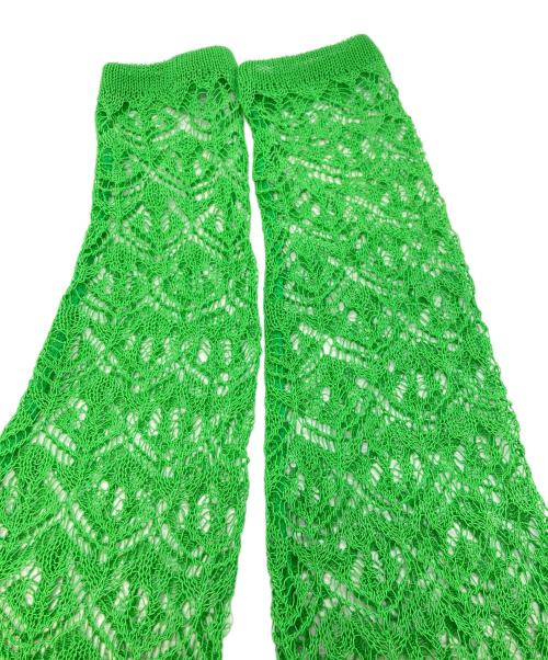 TAN（タン）TAN (タン) Studious別注 レースアンドニットペアトップス/タン/TN21STOO1 グリーン サイズ:Freeの古着・服飾アイテム