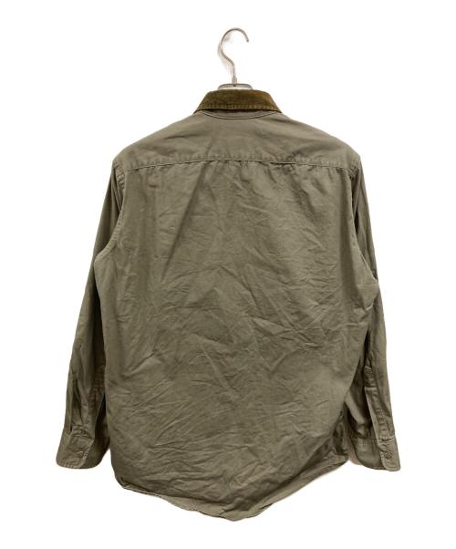 L.L.Bean（エルエルビーン）L.L.Bean (エルエルビーン) ワークシャツ/エルエルビーン/USA製 オリーブ サイズ:Ｍの古着・服飾アイテム