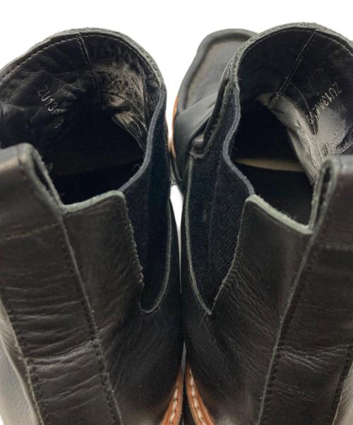 ZUCCA（ズッカ）ZUCCA (ズッカ) サイドゴアローファーシューズ/ズッカ ブラック サイズ:Ｍの古着・服飾アイテム