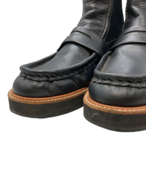 ZUCCA（ズッカ）ZUCCA (ズッカ) サイドゴアローファーシューズ/ズッカ ブラック サイズ:Ｍの古着・服飾アイテム