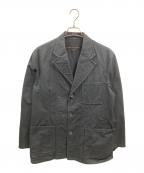COMME des GARCONS HOMMEコムデギャルソン オム）の古着「テーラードジャケット/コムデギャルソン オム/HI-J040/AD2002 田中オム」｜ブラック