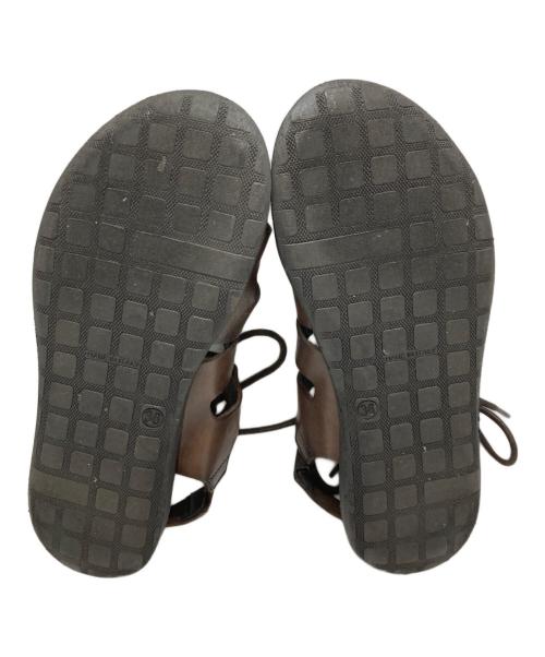 BRADOL（ブラドール）BRADOL (ブラドール) グルカレザーサンダル/ブラドール ブラウン サイズ:23cmの古着・服飾アイテム