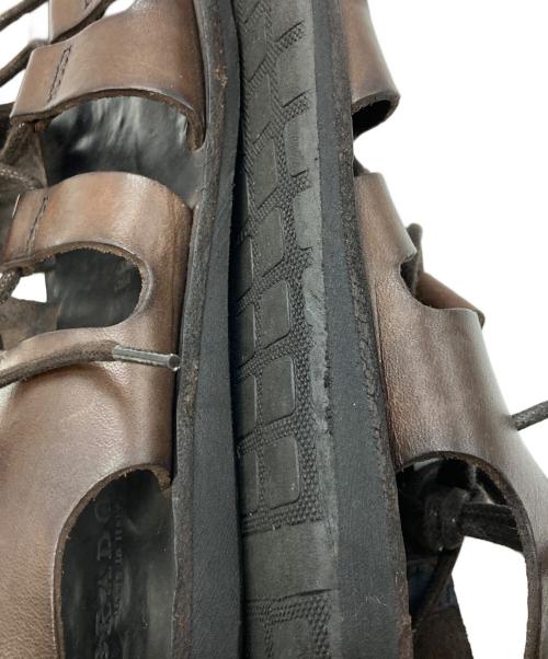 BRADOL（ブラドール）BRADOL (ブラドール) グルカレザーサンダル/ブラドール ブラウン サイズ:23cmの古着・服飾アイテム