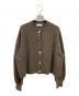 SLOBE IENA（スローブ イエナ）の古着「ランダムボタンブークレーカーディガン/スローブ イエナ/21-080-912-9460-4-0」｜ブラウン