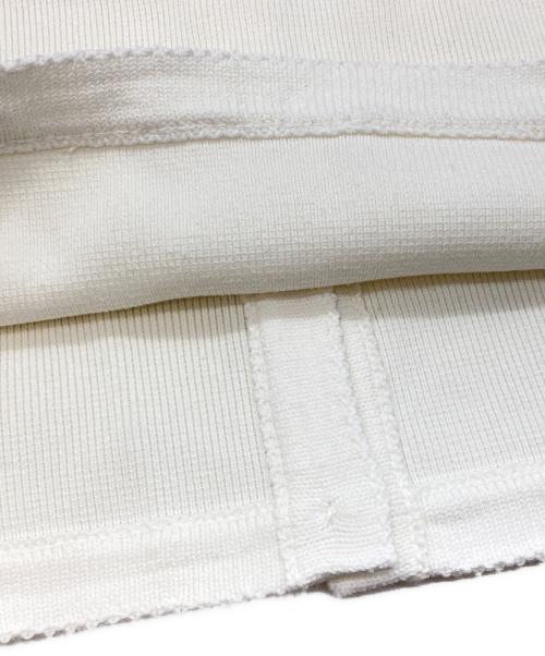 anuans（アニュアンス）anuans (アニュアンス) オリジナルボタンノーカラーニットジャケット/アニュアンス/1523111051-9 ホワイト サイズ:Freeの古着・服飾アイテム