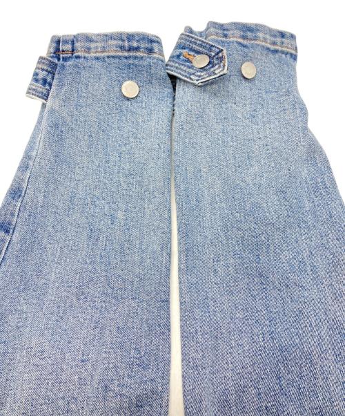 anuans（アニュアンス）anuans (アニュアンス) ノーカラーデニムジャケット/アニュアンス/1524201071-1 ブルー サイズ:Freeの古着・服飾アイテム