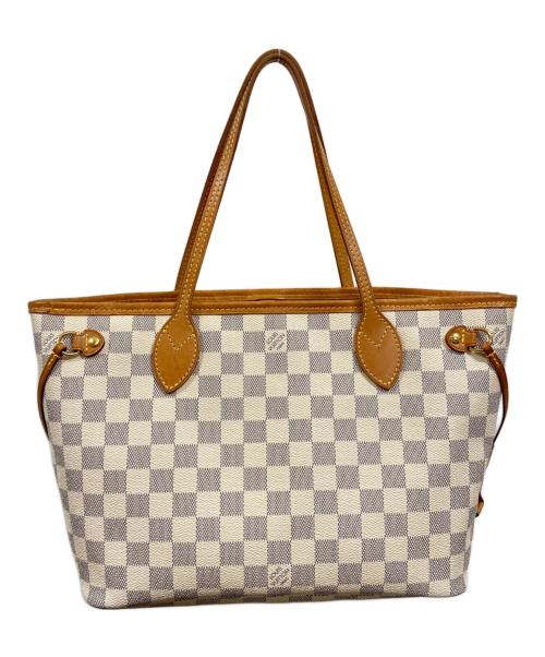 LOUIS VUITTON（ルイ ヴィトン）LOUIS VUITTON (ルイ ヴィトン) トートバッグ/ルイ ヴィトン/N51110/ダミエ・アズール/ネヴァーフルPM/AR1165 ホワイト×ネイビーの古着・服飾アイテム