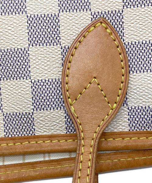 LOUIS VUITTON（ルイ ヴィトン）LOUIS VUITTON (ルイ ヴィトン) トートバッグ/ルイ ヴィトン/N51110/ダミエ・アズール/ネヴァーフルPM/AR1165 ホワイト×ネイビーの古着・服飾アイテム