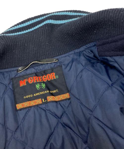McGREGOR（マクレガー）McGREGOR (マクレガー) ウールスタジャン/マクレガー ネイビー×ブルー サイズ:Ｌの古着・服飾アイテム