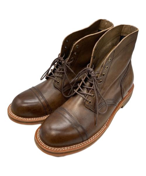 GREAT DEITY（グレートディティ）great deity (グレートディティ) ストレートチップレースアップブーツ/グレートディティ/9059 ブラウン サイズ:44.5の古着・服飾アイテム
