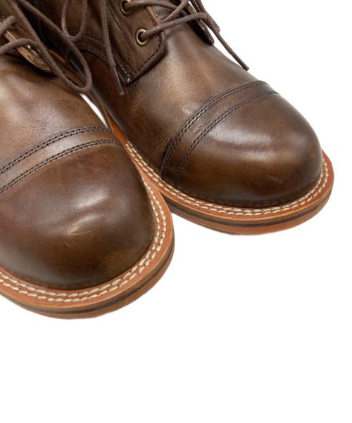 GREAT DEITY（グレートディティ）great deity (グレートディティ) ストレートチップレースアップブーツ/グレートディティ/9059 ブラウン サイズ:44.5の古着・服飾アイテム