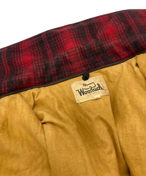 WOOLRICH（ウールリッチ）WOOLRICH (ウールリッチ) チェックジャケット/ウールリッチ レッド サイズ:42の古着・服飾アイテム