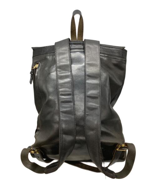 SLOW（スロウ）SLOW (スロウ) RUBONO レザーリュック/スロウ/ ブラックの古着・服飾アイテム