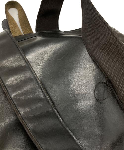 SLOW（スロウ）SLOW (スロウ) RUBONO レザーリュック/スロウ/ ブラックの古着・服飾アイテム