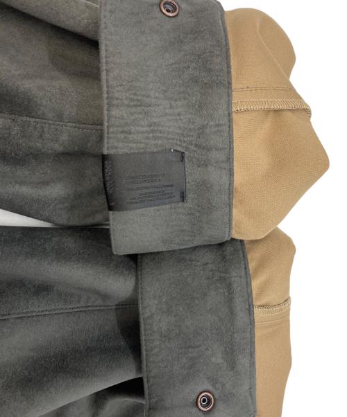 N.HOOLYWOOD（エヌ ハリウッド）N.HOOLYWOOD (エヌ ハリウッド) フェイク スウェード レザー トラッカー ブルゾン/エヌ ハリウッド/2232-BL06-013peg グレー サイズ:Ｌの古着・服飾アイテム