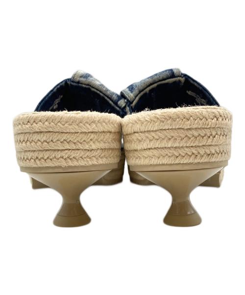 DIESEL（ディーゼル）DIESEL (ディーゼル) D-IBIZA サンダル/ディーゼル/Y03568 P8100 HA378 ベージュ×インディゴ サイズ:40の古着・服飾アイテム