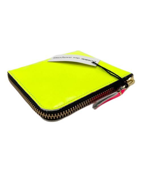 COMME des GARCONS（コムデギャルソン）COMME des GARCONS (コムデギャルソン) 2つ折り財布 オレンジ×イエローの古着・服飾アイテム