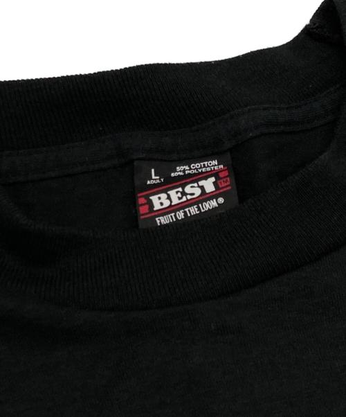 FRUIT OF THE LOOM（フルーツオブザルーム）FRUIT OF THE LOOM (フルーツオブザルーム) プリントTシャツ ブラック サイズ:Lの古着・服飾アイテム