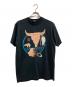 FRUIT OF THE LOOM（フルーツオブザルーム）の古着「プリントTシャツ」｜ブラック