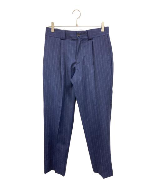 CARUSO（カルーゾ）CARUSO (カルーゾ) 130's スーパーファインメリノウールスラックス/カルーゾ/503557-0130 ネイビー サイズ:44の古着・服飾アイテム