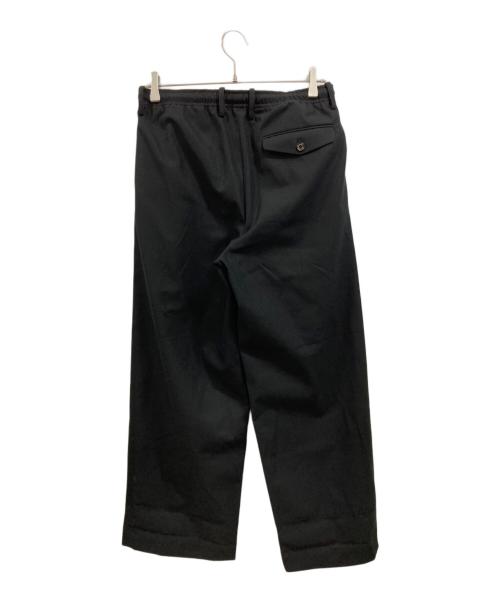MARKAWARE（マーカウェア）MARKAWARE (マーカウェア) STUDIOUS (ステュディオス) TRIPLE PLEATED WIDE TROUSERS/マーカウェア/ステュディオス/A25E34PT01C/25SS 別注 ブラック サイズ:1の古着・服飾アイテム