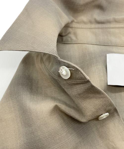 ssstein（シュタイン）ssstein (シュタイン) C/R Check Oversized S/S Shirt/シュタイン/ST.11661 ベージュ サイズ:Ｍの古着・服飾アイテム