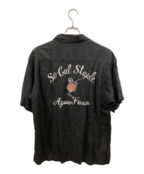 AVIREX（アヴィレックス）AVIREX (アヴィレックス) ボーリングシャツ/アヴィレックス/783-3123021 ブラック サイズ:Ｌの古着・服飾アイテム