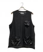 X-LARGEエクストララージ）の古着「メッシュベスト」｜ブラック