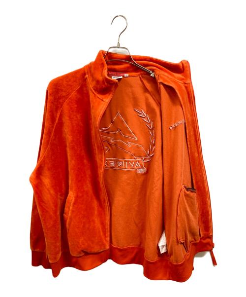 AVIREX（アヴィレックス）AVIREX (アヴィレックス) VELOUR TRACK JACKET/アヴィレックス/783-3230054 オレンジ サイズ:XLの古着・服飾アイテム