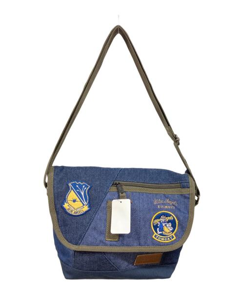 AVIREX（アヴィレックス）AVIREX (アヴィレックス) イーグル ショルダーバッグ/アヴィレックス/AVX3520K ネイビーの古着・服飾アイテム