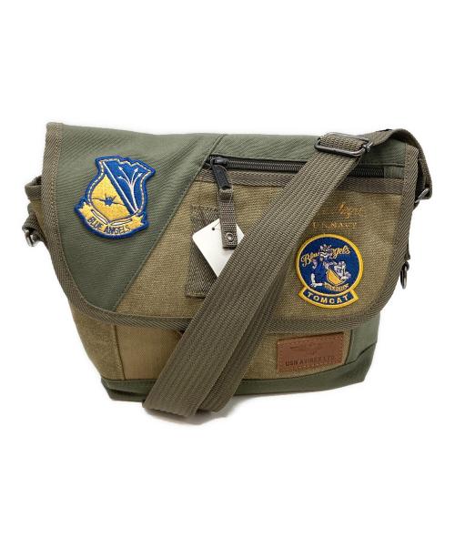 AVIREX（アヴィレックス）AVIREX (アヴィレックス) イーグル ショルダーバッグ/アヴィレックス カーキの古着・服飾アイテム