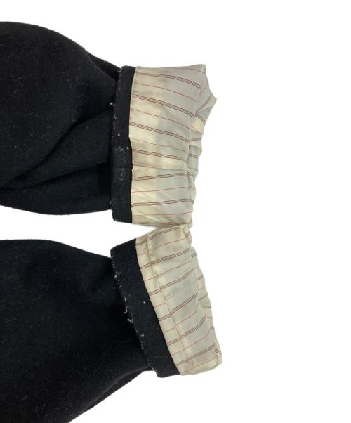 Vivienne Westwood RED LABEL（ヴィヴィアンウエストウッドレッドレーベル）Vivienne Westwood RED LABEL (ヴィヴィアンウエストウッドレッドレーベル) オーブボタンウールオーバーコート/ヴィヴィアンウエストウッドレッドレーベル/16-13-602006 ブラック サイズ:Freeの古着・服飾アイテム