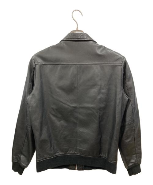 Ron Herman（ロンハーマン）Ron Herman (ロンハーマン) ラムレザージャケット/ロンハーマン/512040047-1071 ブラック サイズ:Ｍの古着・服飾アイテム