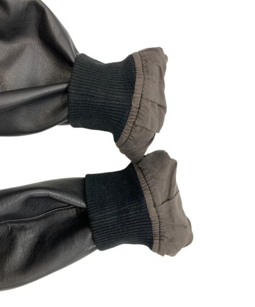 Ron Herman（ロンハーマン）Ron Herman (ロンハーマン) ラムレザージャケット/ロンハーマン/512040047-1071 ブラック サイズ:Ｍの古着・服飾アイテム