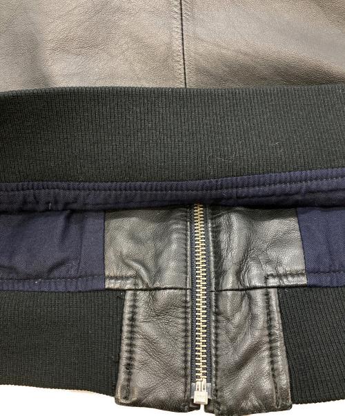 Ron Herman（ロンハーマン）Ron Herman (ロンハーマン) ラムレザージャケット/ロンハーマン/512040047-1071 ブラック サイズ:Ｍの古着・服飾アイテム