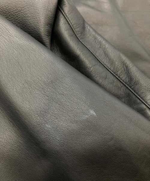 Ron Herman（ロンハーマン）Ron Herman (ロンハーマン) ラムレザージャケット/ロンハーマン/512040047-1071 ブラック サイズ:Ｍの古着・服飾アイテム