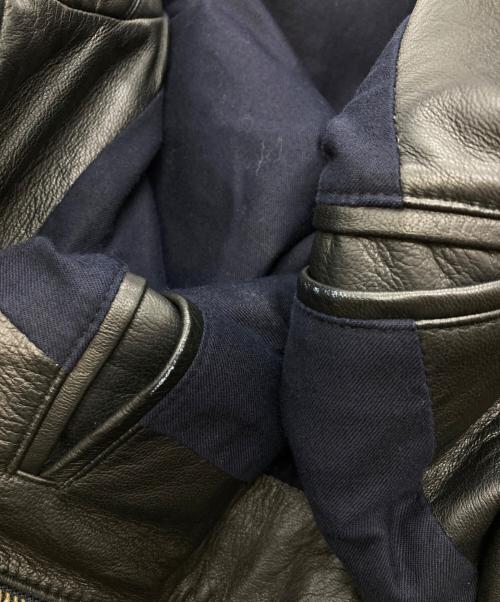 Ron Herman（ロンハーマン）Ron Herman (ロンハーマン) ラムレザージャケット/ロンハーマン/512040047-1071 ブラック サイズ:Ｍの古着・服飾アイテム