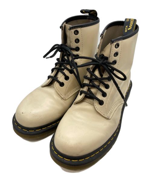 Dr.Martens（ドクターマーチン）Dr.Martens (ドクターマーチン) 8ホールブーツ/ドクターマーチン ベージュ サイズ:UK6の古着・服飾アイテム