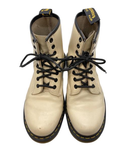Dr.Martens（ドクターマーチン）Dr.Martens (ドクターマーチン) 8ホールブーツ/ドクターマーチン ベージュ サイズ:UK6の古着・服飾アイテム