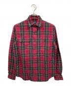 POLO RALPH LAURENポロ・ラルフローレン）の古着「チェックシャツ/ポロ・ラルフローレン」｜レッド×グリーン