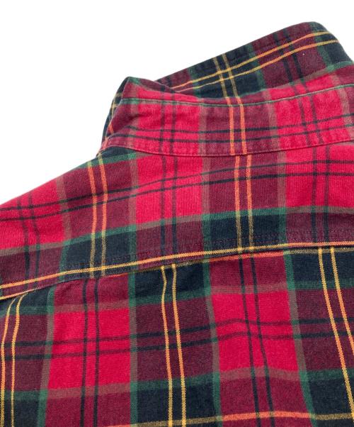 POLO RALPH LAUREN（ポロ・ラルフローレン）POLO RALPH LAUREN (ポロ・ラルフローレン) チェックシャツ/ポロ・ラルフローレン レッド×グリーン サイズ:Sの古着・服飾アイテム