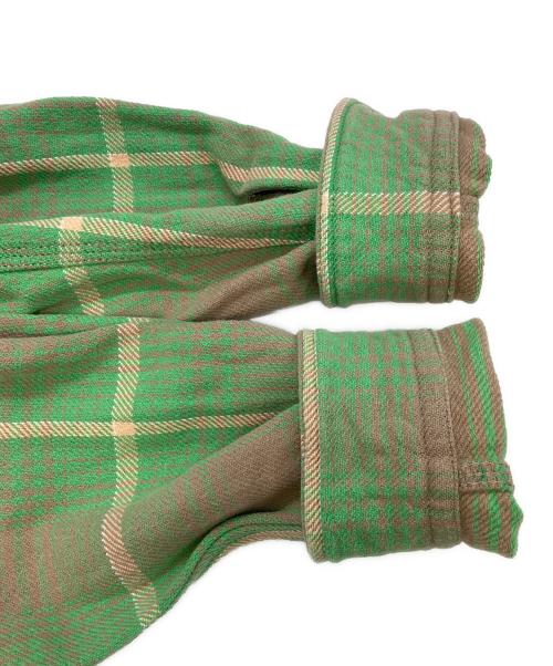 POLO COUNTRY（ポロカントリー）POLO COUNTRY (ポロカントリー) Element Big Fit Plaid Workshirt/ポロカントリー/ラルフローレン グリーン サイズ:Sの古着・服飾アイテム