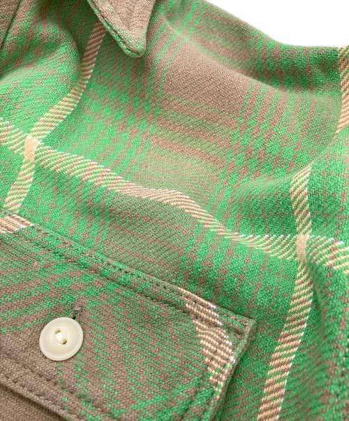 POLO COUNTRY（ポロカントリー）POLO COUNTRY (ポロカントリー) Element Big Fit Plaid Workshirt/ポロカントリー/ラルフローレン グリーン サイズ:Sの古着・服飾アイテム